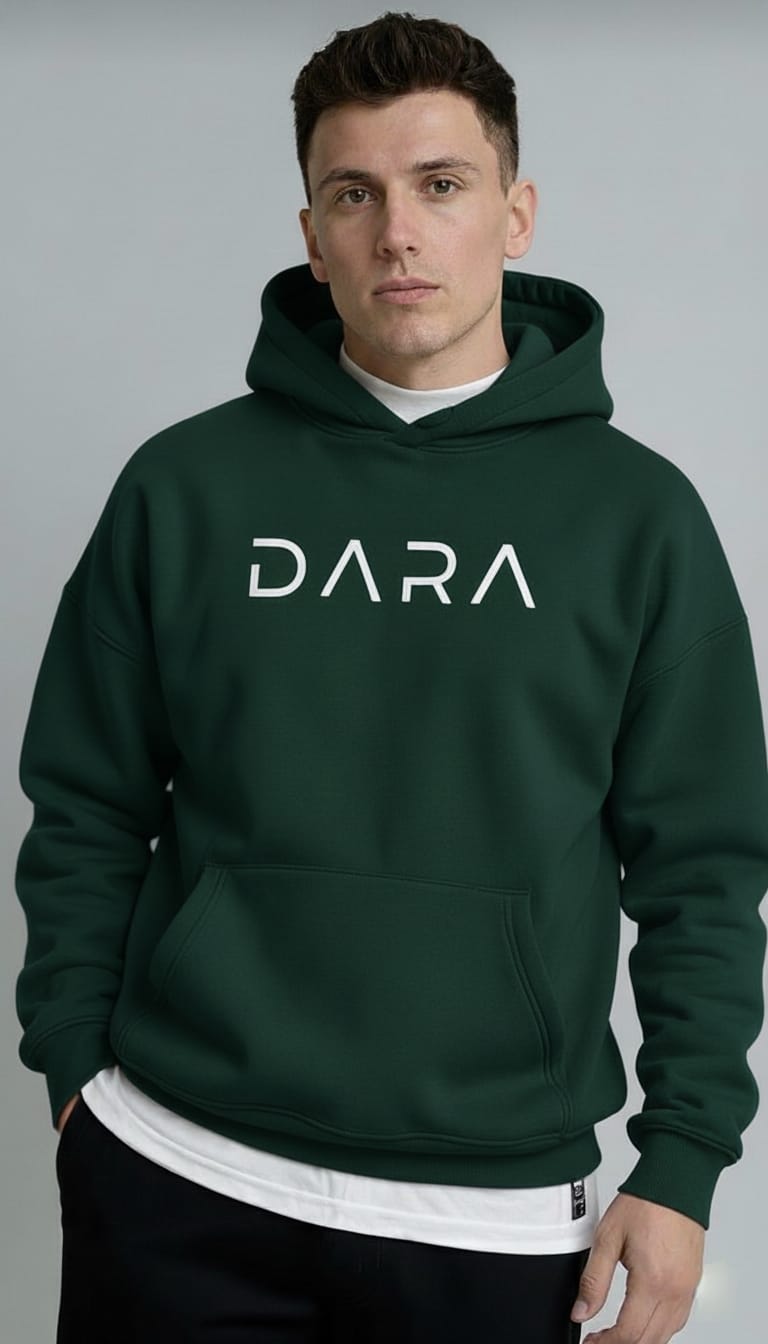 DARA Signature Hoodie – Forest Green